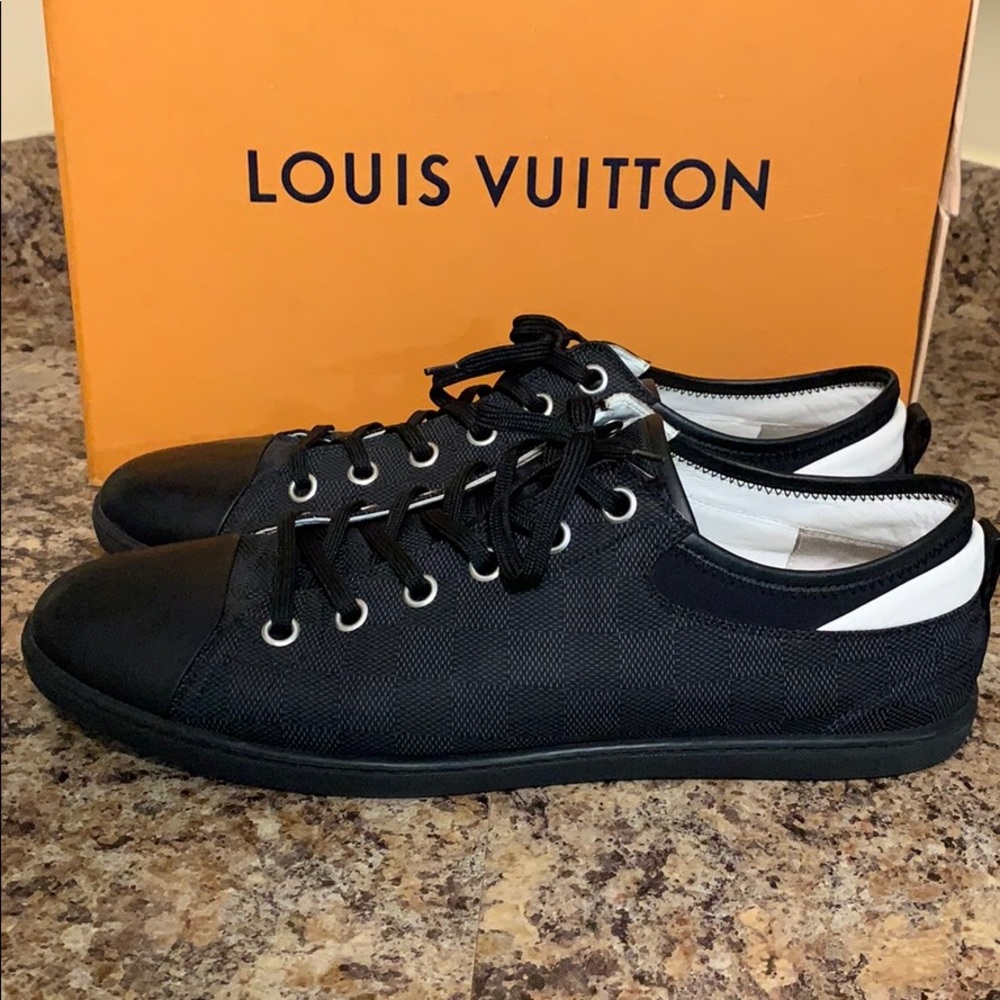 Black Louis Vuitton Sneaker